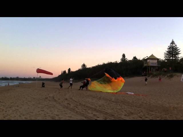 Skydivers at Currimundi Lake