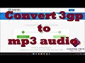 convert 3gp into mp3 in minut only