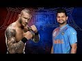 Suresh Raina VS Randy Orton - Backstage Brawl Suresh Raina VS Randy Orton - Backstage Brawl