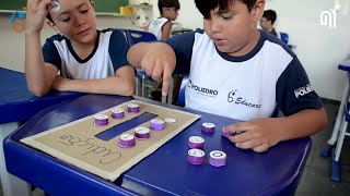 2º Ano B e o Jogo da Adição e Subtração