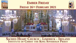 Friday 26th February 2021: Ember Friday in Lent