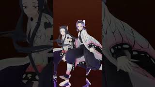 MMD Demon Slayer - Shinobu & Kanae Kocho  - Just Dance Tiktok Trend