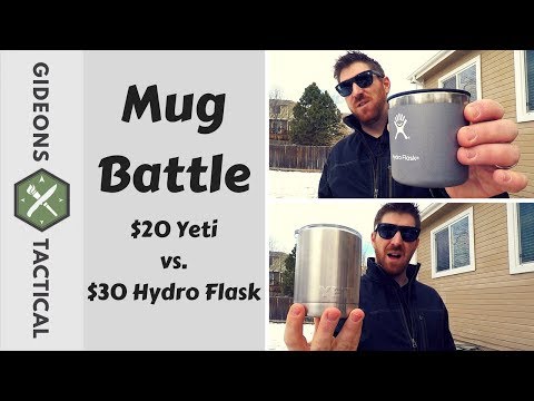 Insulated Mug Battle: $20 Yeti vs. $30 Hydro Flask