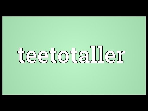 Header of teetotaller