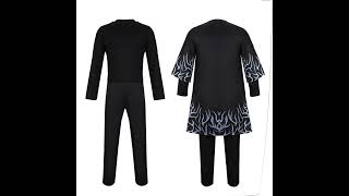 Child The Saja Boys Cosplay Costume Demon Suit Vikidoky