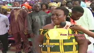 Woman See Fire During Deliverance In Tb Joshua Church
