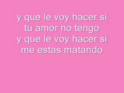 LETRA DIME QUE ME SIGUES QUERIENDO letra dime que me sigues queriendo: