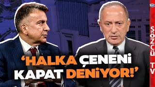 Halka Çeneni Kapat Deniyor Azmi Karamahmutoğlu Stüdyoyu İnletti Fatih Altaylı Sözleri