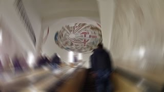 Видео ст. Автозаводская МЦК - переход из метро за 9 минут от Line 14 City Sights, 1-й Автозаводский проезд, Москва, Россия