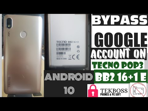 Tecno Pop 3 FRP BYPASS Google Account [Remove Google Tecno Pop 3 FRP BYPASS Google Account [Remove Google