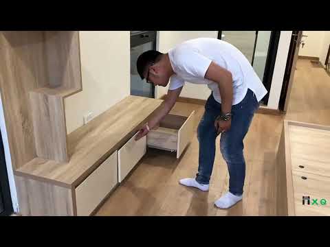 Hoàn thiện 2 phòng ngủ gỗ công nghiệp tại 634/20 Kim Giang