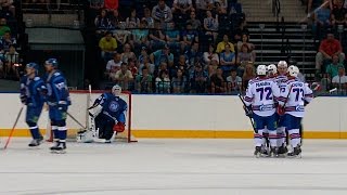 Хоккеисты минского "Динамо" проиграли питерскому СКА в первом предсезонном спарринге