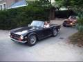 2x Triumph TR6 PI - Fast accelerating!! Lovely sounds!!