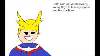 Some Boku no Hero Characters in a Nutshell