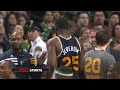 Kevin Garnett's Antics vs Al Jefferson & Jazz 3-28-12