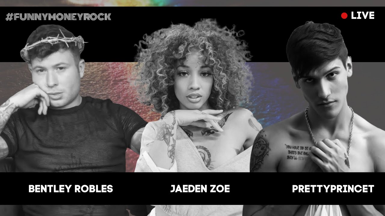 Fems LA Star Jaeden Zoe With Performers PrettyPrinceT & Bentley Robles (#FunnyMoneyRockLive)
