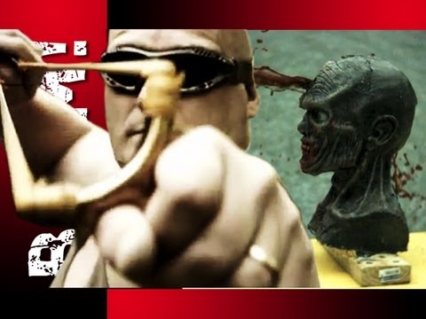 Can a Slingshot Kill a Zombie? (ft. Jörg Sprave)