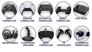 Every Type Of Controller Explained In 4 Minutes