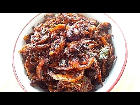 Unakka Chemmeen Roast (Dried Prawns Roast) Recipe- chinnuz I...