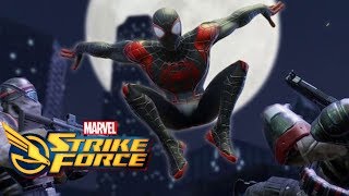 Marvel Strike Force Part 14 - Into The Spider-Verse Update with Spider-Man Miles Morales