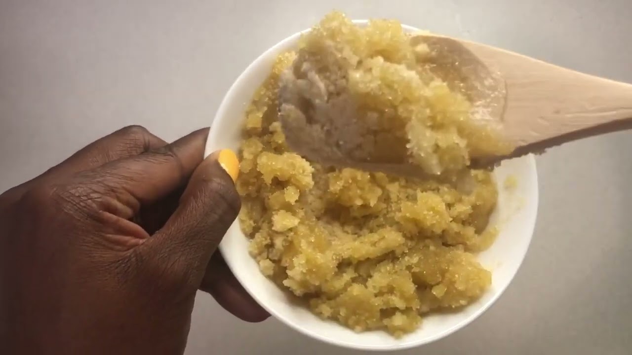 Lemon Sugar Scrub DIY Natural & Simple Truly Thriving Lives