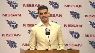 #Titans QB Marcus Mariota's Postgame Press Conference