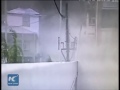 EXCLUSIVE: CCTV shows moment Nepal quake struck