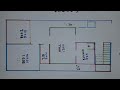 21 × 46 East face house plan map naksha