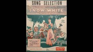 Snow White Movie Cast - Music In Your Soup 1938 Deleted Movie Song