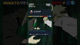 Minato Vs Obito