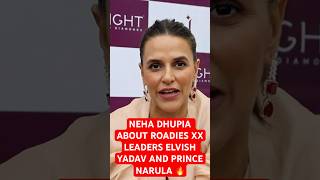 Neha Dhupia About Roadies Gang Leaders Elvish Yadav And Prince Narula