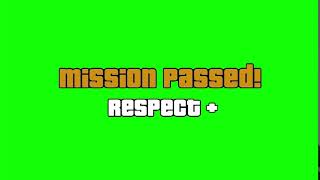 Скачать 🔥 «Мем: Mission Passed (Gta San Sandreas) - Футаж На Зеленом Фоне»