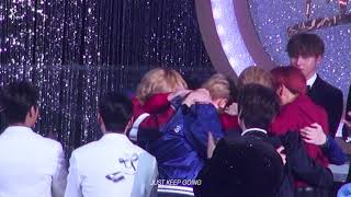 180111 2018 GDA 골든디스크 음반 대상 방탄소년단 발표직전 정국이 (BTS JUNGKOOK focus)