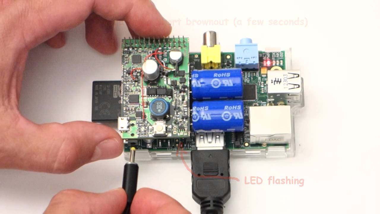 The supercapacitor UPS for Raspberry Pi YouTube