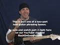 Anyone can learn to solo easy beginner blues lead guitar licks over chords FUN solo lesson part 1
