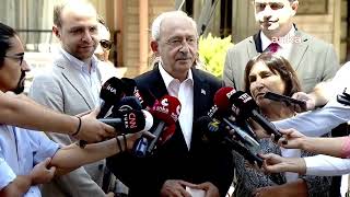 Kemal Kılıçdaroğlu, Ankarada Sultan Kara Ve Ailesini Ziyaretinin Ardından Açıklama Yapıyor