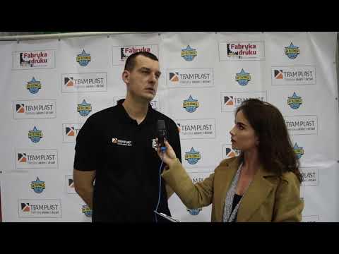 Piotr Gliniak po meczu z KS HES Basketball | Sportowa Oleśnica