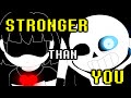 Youtube Thumbnail Sans Battle - Stronger Than You (Undertale Animation Parody)