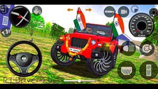 Modified Mahindra Thar Car Games Indian Cars Gadi Wala Game - Car Game Android Gameplay 2025