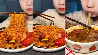 Asmr Mukbang Y Seafood Boil Squid Octopus Shrimp Abalone Mushroom Eating 직접 만든 버섯 해물찜 먹방