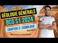 Cours de géologie générale chapitre 3: sismologie partie 1:  BCG S1(biologie-géologie-chimie) 2024