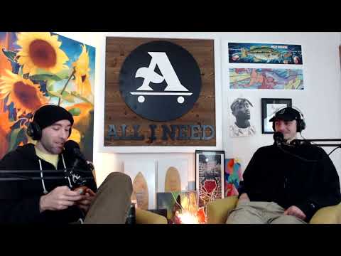 Why Street skating is the best, SF trip, Nick Barthe's artwork - All I Need skate podcast - #389