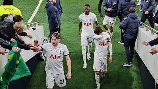 SCENES AT THE TOTTENHAM HOTSPUR STADIUM: Spurs 4-1 Newcastle: The Spurs Players 