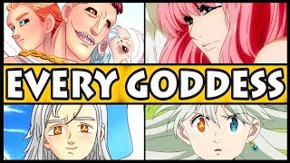Every Goddess RANKED from Weakest to Strongest! (Seven Deadly Sins / Nanatsu no Taizai Goddess Clan)