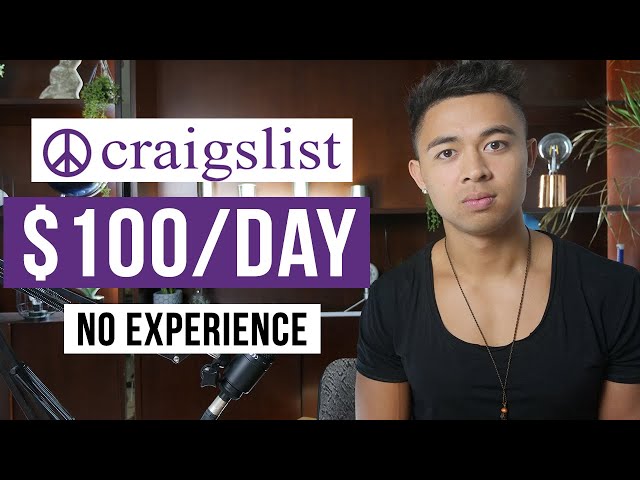 Play this video How To Make Money On Craigslist in 2022 For Beginners