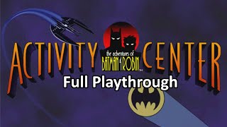 The Adventures Of Batman & Robin Activity Center Full Playthrough, 1080P