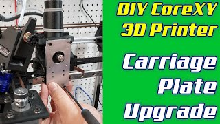 LayerFused X301 - Aluminum Carriage Plate Upgrade
