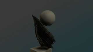 Cinema 4D, Chain Cloth Animation