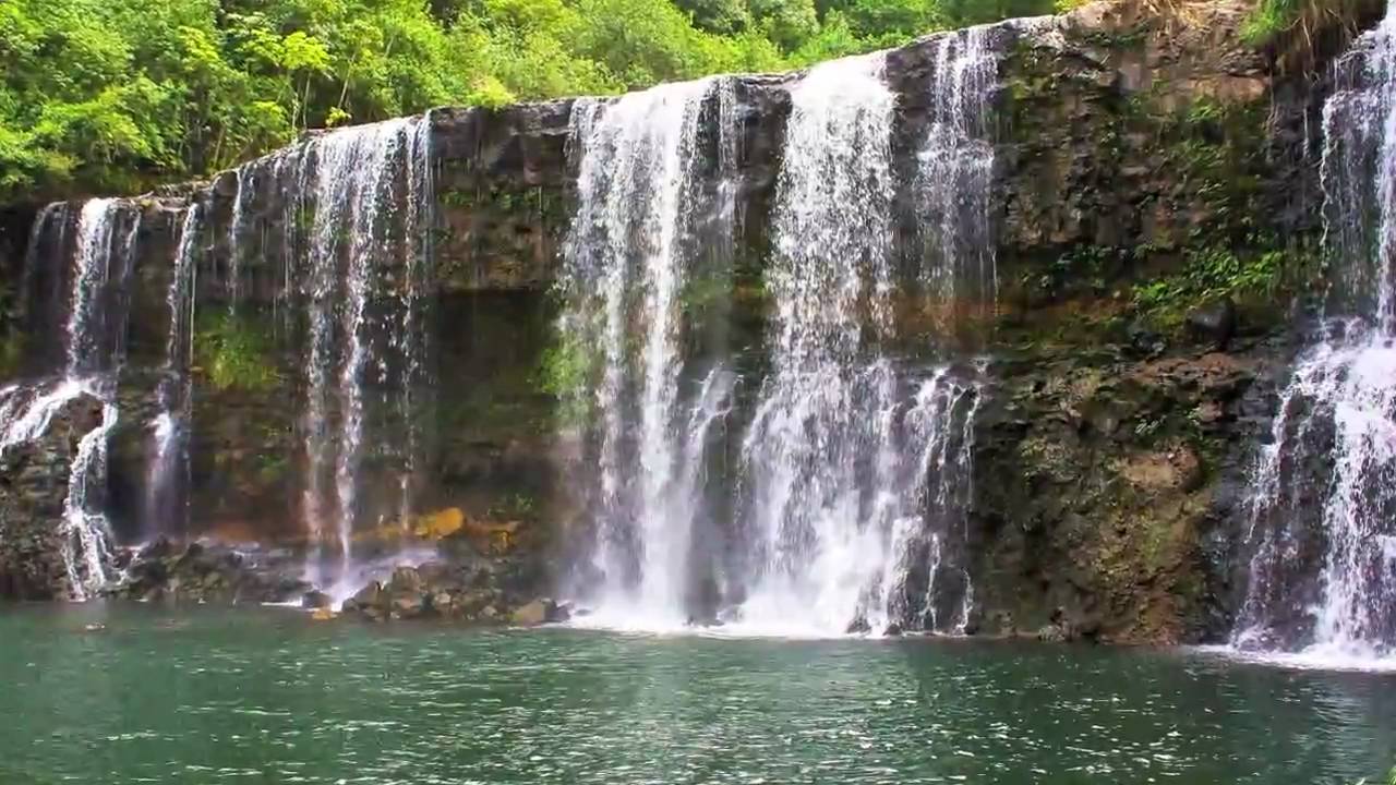 Kilauea Falls Kauai Hawaii - YouTube
