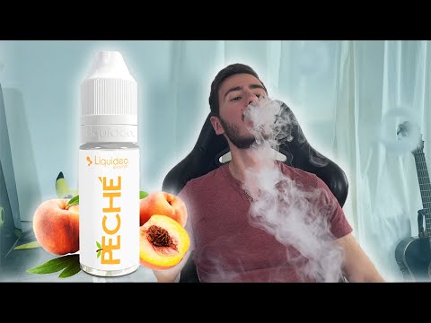 Peché Liquideo Test eliquide gout pêche (surprenant)